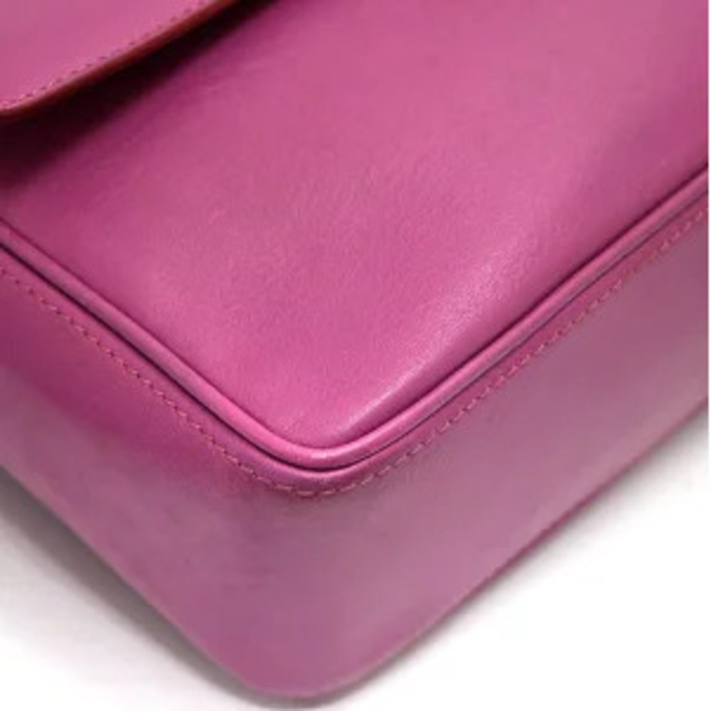 Celine Shoulder Bag Leather Pink - Picture 4 of 6